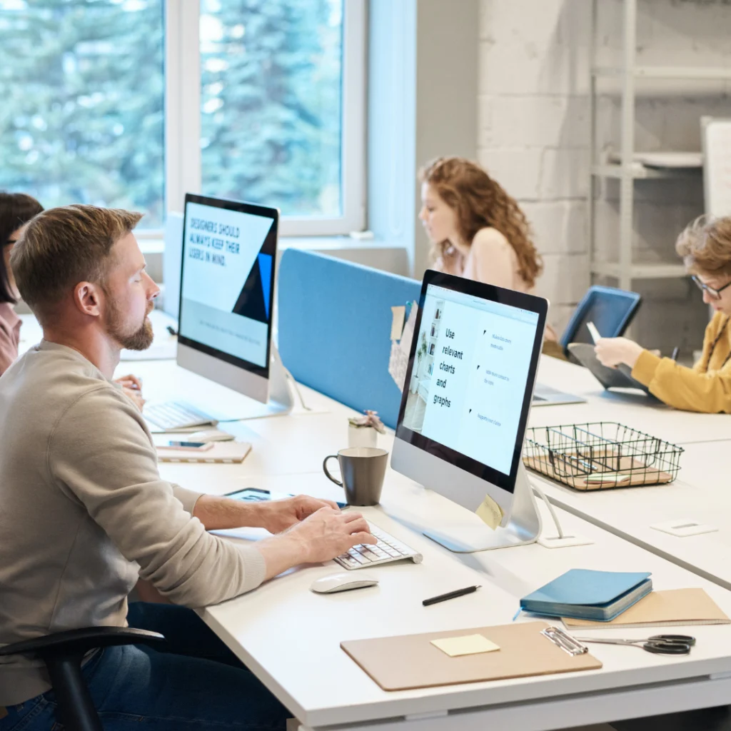 office working